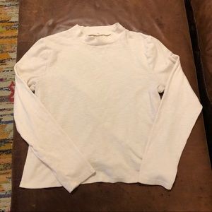 Madewell mock neck long sleeve tee